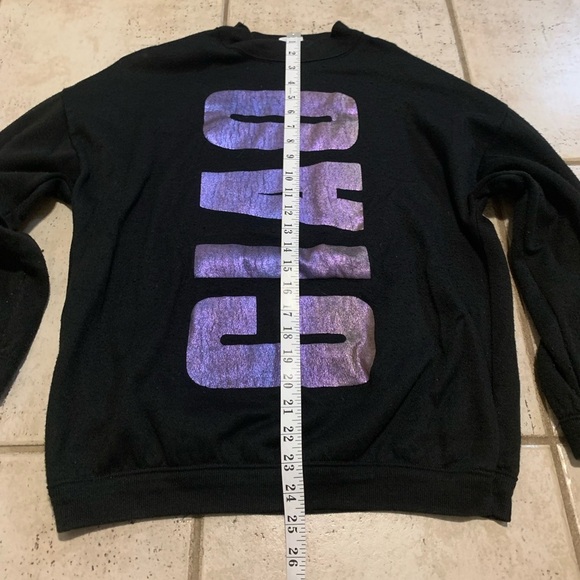 Vtg 80s/90s Additions by Ronnie Black Ciao Graphic Sweatshirt M - Picture 7 of 7